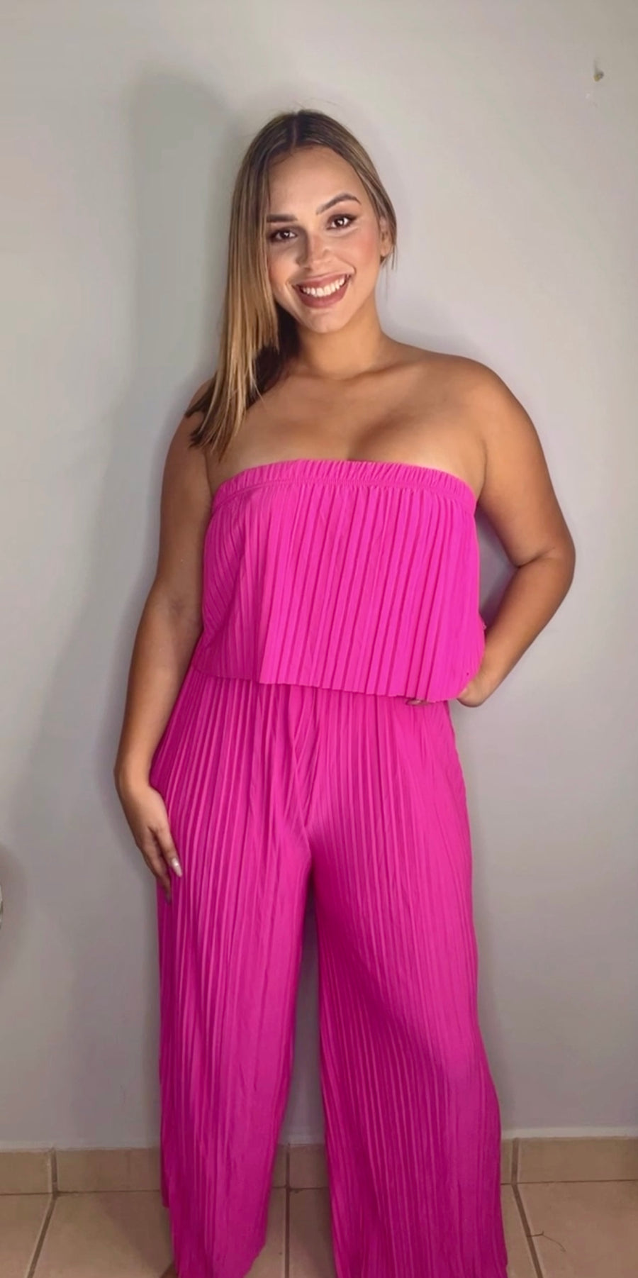 Pink Jumpsuit